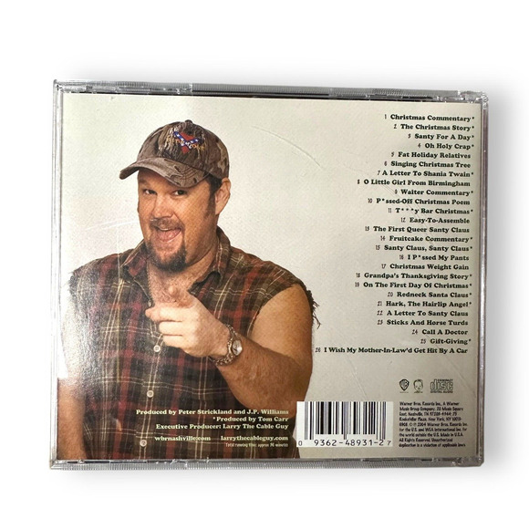 Larry The Cable Guy CD A Very Larry Christmas 2004 Git R Done Comedian Funny - Picture 6 of 7